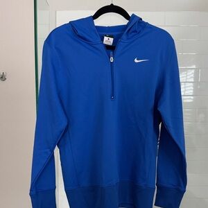 Nike Women’s Royal Blue Quarter-Zip Pullover